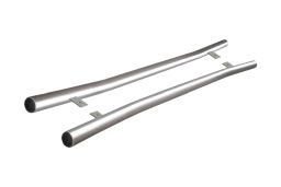 Fiat Doblò II 2010-present side bars stainless steel polished 64 mm (FIA2DOSI)