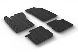 Fiat Tipo (Type 357) 2016-present 5-door hatchback car mats set anti-slip Rubbasol rubber (FIA2TIFR)