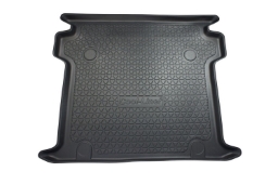 Boot mat suitable for Fiat Doblò II 2010-2022 Cool Liner anti slip PE/TPE rubber (FIA5DOTM-C) (1)