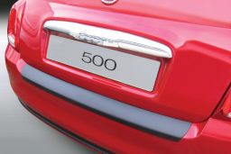 Fiat 500 2015-> 3-door hatchback rear bumper protector ABS (FIA750BP)