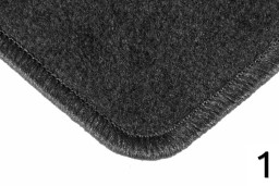 Fibre bonded (serged) - Naaldvilt (gefestonneerd) - Nadelfilz (Kettelung) - Feutre aiguilleté (festonné)