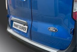 Rear bumper protector Ford Transit & Tourneo Courier II 2023-present ABS - matt black (FOR10TRBP) (1)