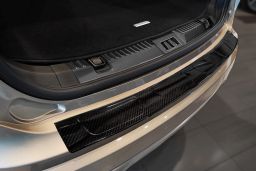 Rear bumper protector Ford Edge II 2016->   carbon (FOR12EDBP) (1)