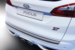 Ford Focus III 2010-2018 wagon rear bumper protector ABS (FOR14FOBP)