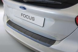 Ford Focus III 2014-2018 5-door hatchback rear bumper protector ABS (FOR15FOBP)