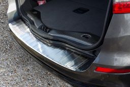 Ford Mondeo V 2014-> wagon rear bumper protector stainless steel (FOR16MOBP) (2)