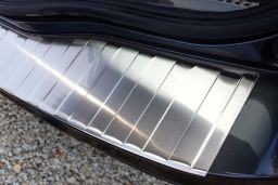 Ford Mondeo V 2014-> wagon rear bumper protector stainless steel (FOR16MOBP) (4)