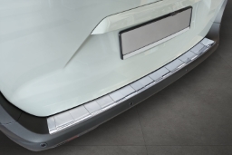 Rear bumper protector suitable for Ford Transit & Tourneo Courier II 2023-> stainless steel brushed (FOR16TRBP) (1)