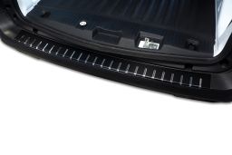 Rear bumper protector Ford Transit & Tourneo Courier II 2023-> stainless steel - carbon foil (FOR16TRBP) (1)