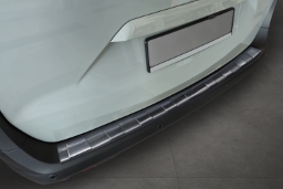 Rear bumper protector suitable for Ford Transit & Tourneo Courier II 2023-> stainless steel brushed anthracite (FOR17TRBP) (1)