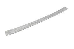 Rear bumper protector Ford Transit & Tourneo Custom II 2023-> aluminium diamond plate (FOR19TRBP) (1)