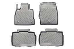 Car mats suitable for Ford Explorer VI 2019->   Cool Liner PE/TPE rubber (FOR1EXFM-C) (1)