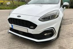 Front spoiler Ford Fiesta VII 2017-2021 5-door hatchback ABS - painted (FOR1FIMF) (1)