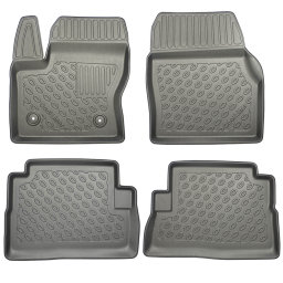 Ford Kuga II 2012- suv foot mat set PE/TPE rubber / automatten set PE/TPE rubber / Fußmatten Set PE/TPE Gummi / jeu tapis auto PE/TPE caoutchouc (FOR1KUFM)