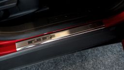 Door sill plates Ford Mustang Mach-E 2020-> stainless steel (FOR1MUEA) (1)
