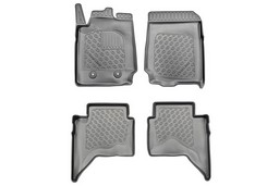 Car mats suitable for Ford Ranger III 2012-2019   Cool Liner PE/TPE rubber (FOR1RAFM-C) (1)