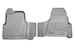 Car mats suitable for Ford Transit Custom 2012-2022   Cool Liner PE/TPE rubber (FOR1TRFM-C) (1)