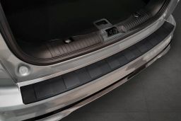 Rear bumper protector Ford Kuga III 2019-> stainless steel anthracite matt (FOR21KUBP) (1)