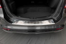 Rear bumper protector Ford Mondeo V 2014-> 5-door hatchback stainless steel (FOR25MOBP) (1)