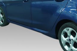 Side skirts Ford Fiesta VI 2008-2017 5-door hatchback ABS - painted (FOR2FIMS) (1)