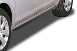 Side skirts Slim Ford Focus II 2004-2010 3 & 5-door hatchback ABS - painted (FOR2FOTS) (1)