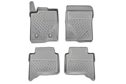 Car mats suitable for Ford Ranger IV 2022-> pickup Cool Liner PE/TPE rubber (FOR2RAFM-C) (1)