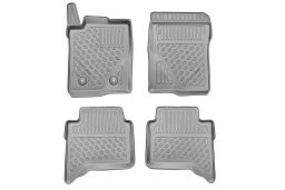 Car mats Ford Ranger IV 2022-> Cool Liner PE/TPE rubber (FOR2RAFM) (1)