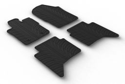 Car mats Ford Ranger Raptor II 2022-> Rubbasol rubber (FOR2RAFR) (1)