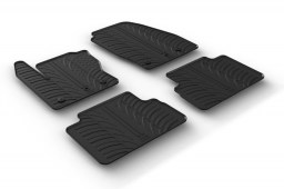 Ford C-Max II 2015-present car mats set anti-slip Rubbasol rubber (FOR3CMFR)