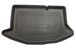 Boot mat suitable for Ford Fiesta VI 2008-2013 3 & 5-door hatchback Cool Liner anti slip PE/TPE rubber (FOR3FITM-C) (1)