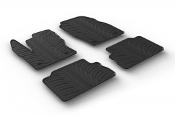 Ford Kuga II 2016-present car mats set anti-slip Rubbasol rubber (FOR3KUFR)