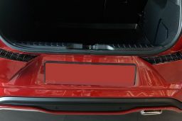 Rear bumper protector Ford Puma 2019-> carbon (FOR3PUBP) (1)
