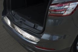Ford S-Max II 2015-> rear bumper protector stainless steel (FOR3SMBP) (2)
