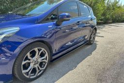 Side skirts suitable for Ford Fiesta VII 2017-present 5-door hatchback ABS - painted (FOR4FIMS) (1)