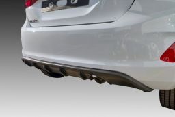 Rear diffuser Ford Fiesta VII 2017-2021 3 & 5-door hatchback ABS - painted (FOR4FIRS) (1)