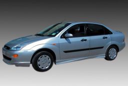 Side skirts Ford Focus I 1998-2004 4-door saloon ABS - painted (FOR4FOMS) (1)