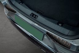 Rear bumper protector Ford Mustang Mach-E 2020-> stainless steel anthracite (FOR4MUBP) (1)