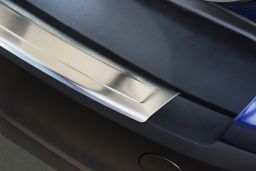 Ford Focus III 2010-2018 wagon rear bumper protector stainless steel (FOR6FOBP) (2)