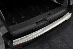 Rear bumper protector Ford Transit & Tourneo Courier 2014-> stainless steel (FOR7TOBP) (1)