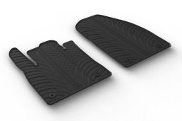 Car mats Ford Transit Courier II 2023-> Rubbasol rubber (FOR7TRFR) (1)