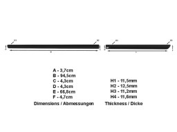 Ford Fiesta '99-'01 side protection set