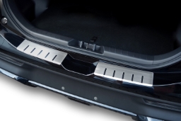 Rear bumper protector suitable for Forthing T5 Evo 2023-> stainless steel brushed (FRT2T5BA) (1)