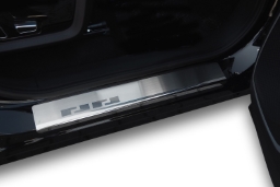 Door sill plates suitable for Forthing T5 Evo 2023-> stainless steel brushed (FRT2T5EA) (1)