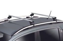 Green Valley Easy One Quick roof bars set alu silver - Dachträger / Relingträger Satz Alu Silber - dakdragers alu zilver - jeu de barres de toit aluminium argent (1)