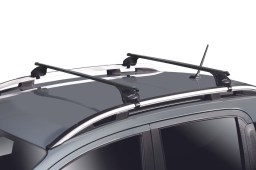 Green Valley Easy One Quick roof bars set black - Dachträger / Relingträger Satz Schwarz - dakdragers set zwart - jeu de barres de toit noir (1)