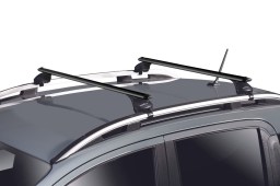 Green Valley Vento Quick roof bars set black - Dachträger / Relingträger Satz Schwarz - dakdragers set zwart - jeu de barres de toit noir (1)