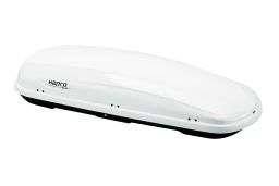 Roof box Hapro Traxer 8.6 Pure White with Car-Bags.com bag set (HAP26185-BB1) (2)