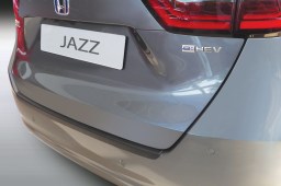 Rear bumper protector Honda Jazz IV 2020-> 5-door hatchback ABS - brushed alloy (HON11JABP) (1)