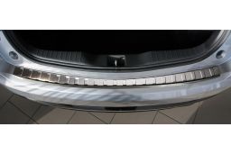 Honda Civic IX 2014-2017 5-door hatchback rear bumper protector stainless steel (HON13CIBP) (2)