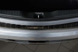 Honda Civic IX 2014-2017 5-door hatchback rear bumper protector stainless steel black (HON14CIBP) (2)